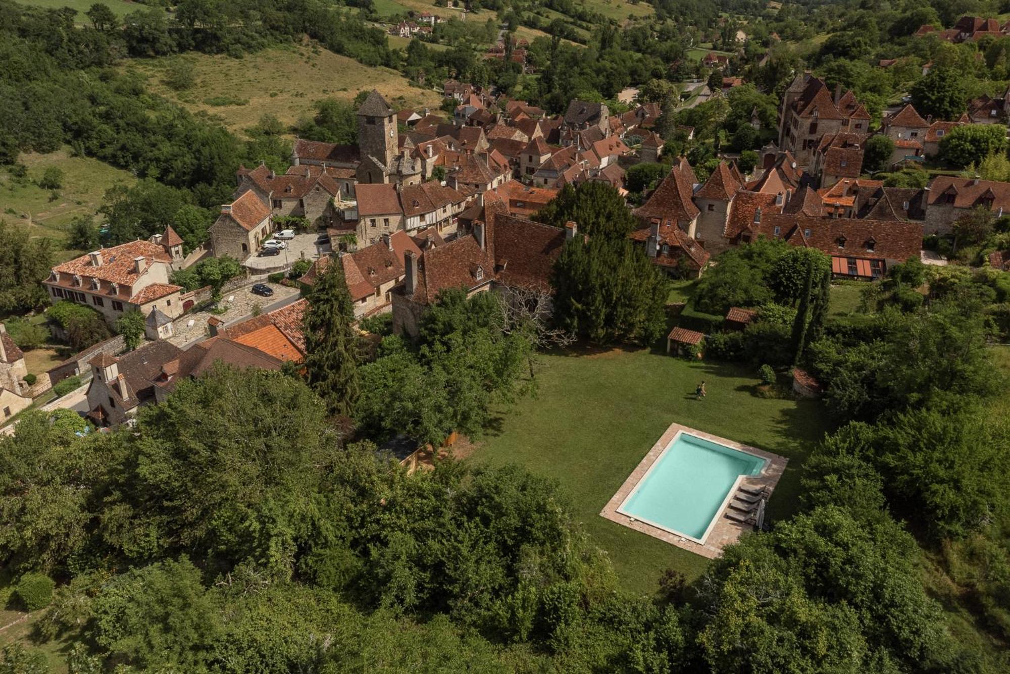 Bed and Breakfast Manoir de Laroque Delprat à Autoire Extérieur photo
