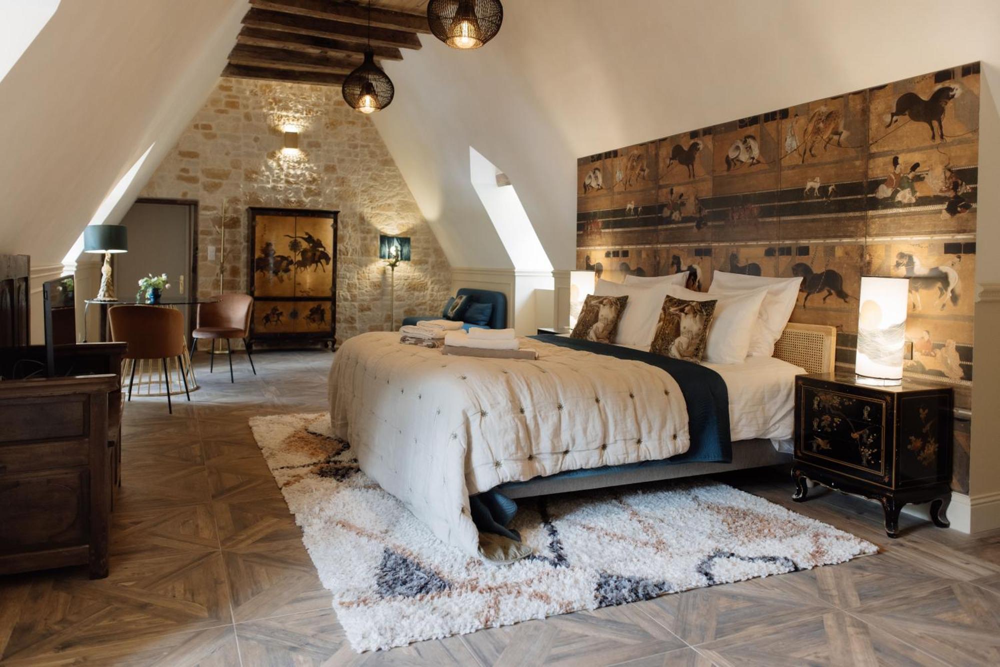 Bed and Breakfast Manoir de Laroque Delprat à Autoire Extérieur photo